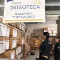 Muchos restos óseos siguen archivados