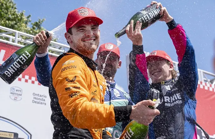Pato O’Ward gana la IndyCar circuito Toronto