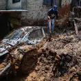 Tromba provoca daños en CDMX