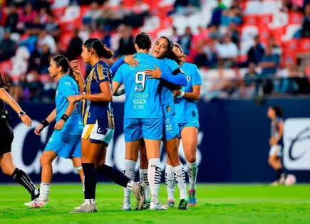 ADSL femenil fue goleado por Rayadas