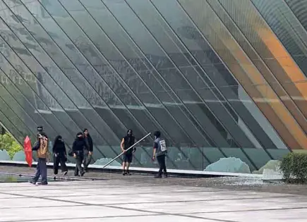 Condenan actos vandálicos en CU y el MUAC