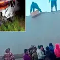 En desigual choque, practican rapiña en tráiler