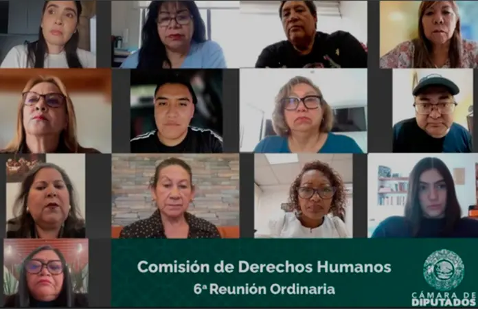 Asesores votan ilegalmente en sesión de la Comisión de Derechos Humanos