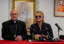 Nacho Cano y elenco de Malinche cantan a la Virgen de Guadalupe en Basílica