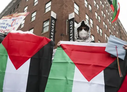 Medidas disciplinarias en Universidad de Columbia por protesta propalestina