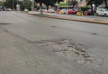Fotos | Se agrava deterioro en calles y avenidas de zona centro