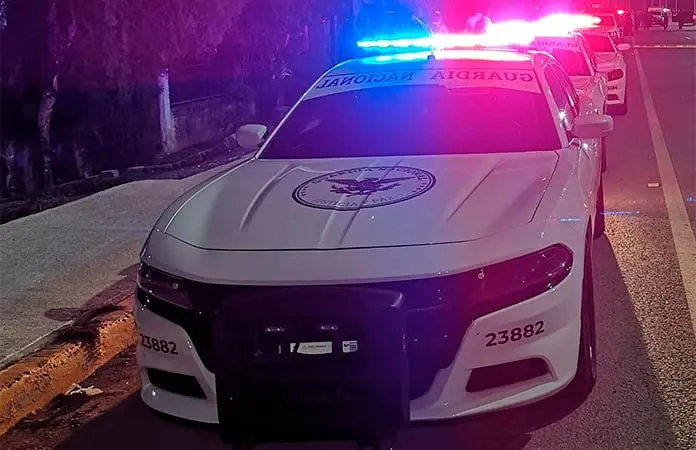 Patrulla traslada a menor herida