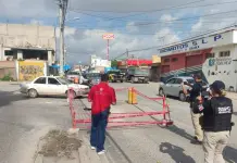 Colapsa pavimento en avenida L&oacute;pez Mateos