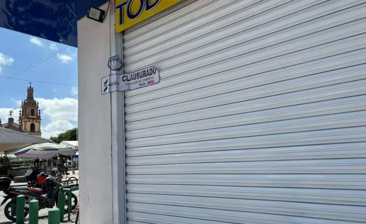 Clausuran negocio que operaba sin licencias en Soledad