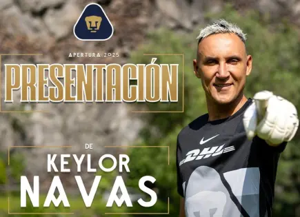 Oficial: Pumas presenta a Keylor Antonio Navas