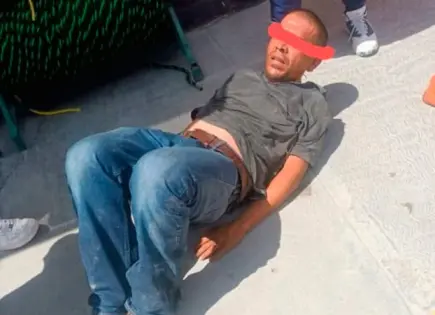 Colonos atrapan a presunto ladrón