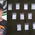 Joven sujeto es arrestado con dosis de “cristal”