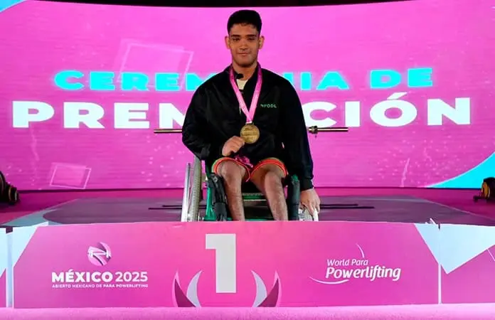 Ponce gana oro en Para Powerlifting