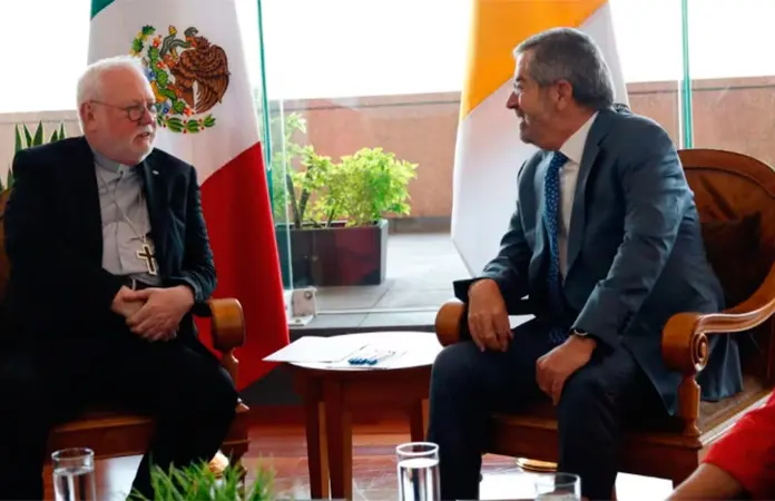 Juan Ramón de la Fuente se reúne con Paul Gallagher en México