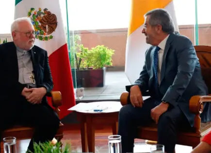 Juan Ramón de la Fuente se reúne con Paul Gallagher en México