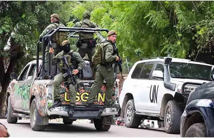 Envían a militares de Haití a México