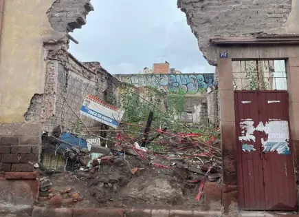 Lluvias dejan 5 fincas del centro en máximo riesgo