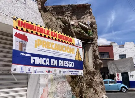 Lluvias dejan 5 fincas del centro en máximo riesgo