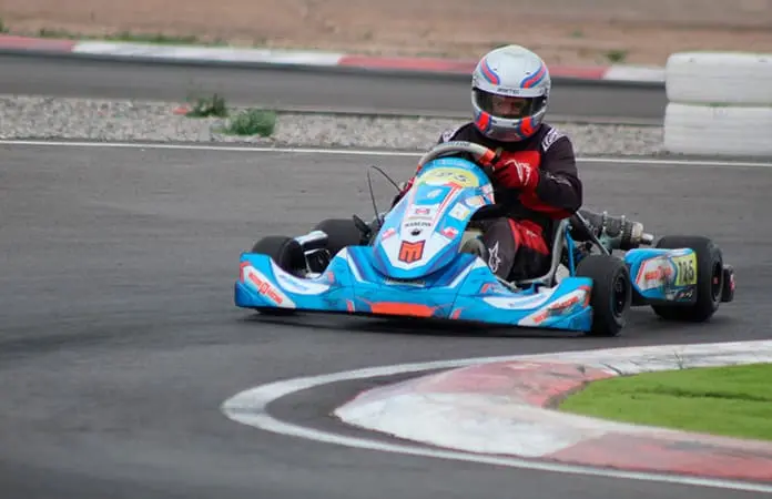 Piloto sanluisino en internacional de kartismo