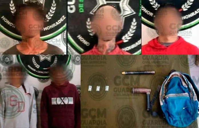 Por traer cristal, viciosos acaban tras las rejas