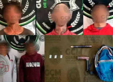 Por traer cristal, viciosos acaban tras las rejas