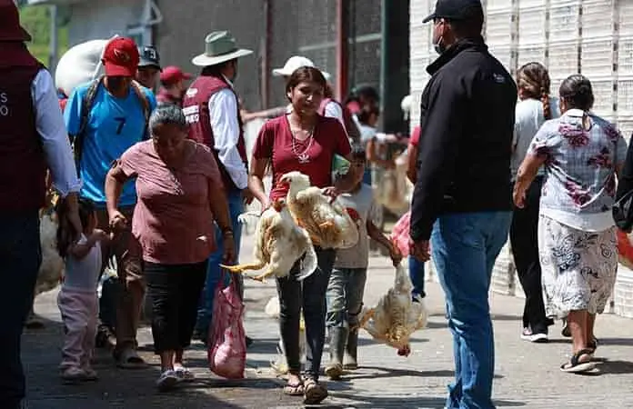 Repartieron lo incautado en Sultepec