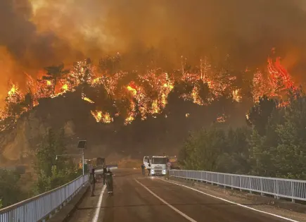 Tragedia en Turquía: bombero fallece combatiendo incendios