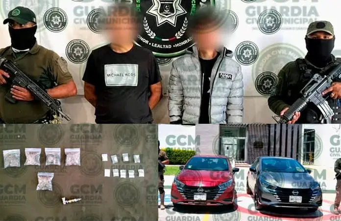 En persecución, policías de Soledad atrapan a “narcos”