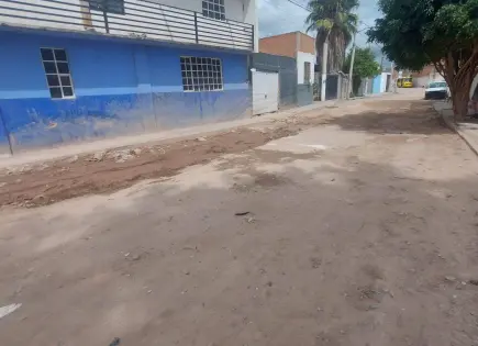 Denuncian hundimiento en Mártires de la Revolución