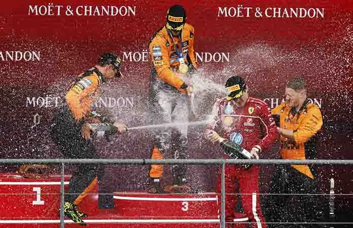 Piastri conquista GP de Bélgica