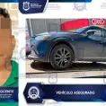 Sujeto se paseaba en un carro robado