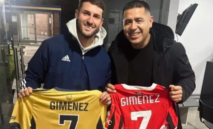 Santiago Giménez revela su deseo de unirse a Boca Juniors
