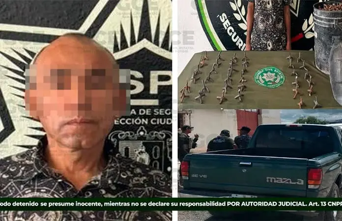 Capturan a soldador que fabricaba ponchallantas