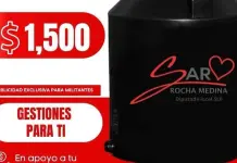 Ahora es Sara Rocha: se promociona en apoyos del PRI