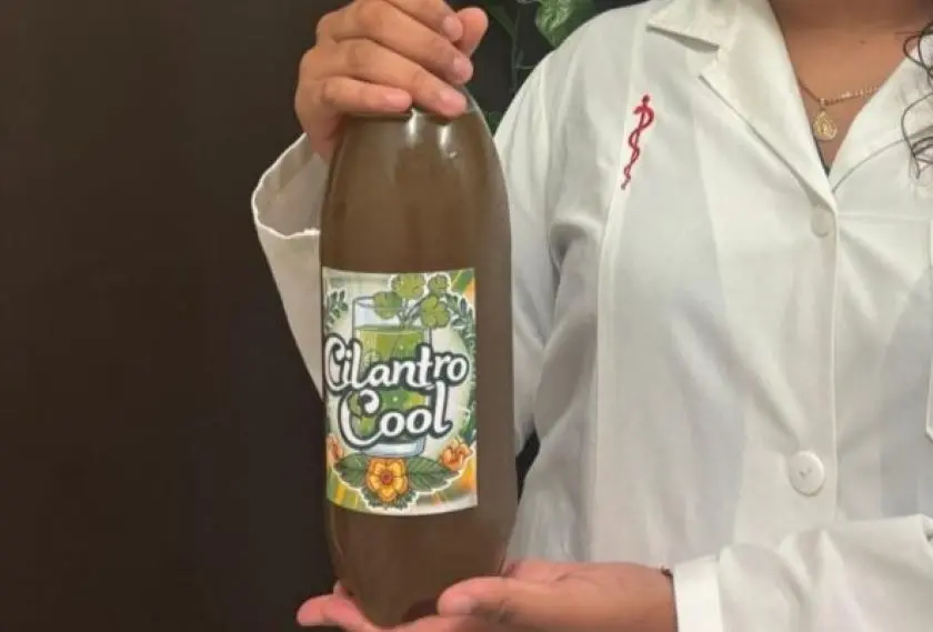Cilantro Cool, el refresco saludable creado por estudiantes mexicanos