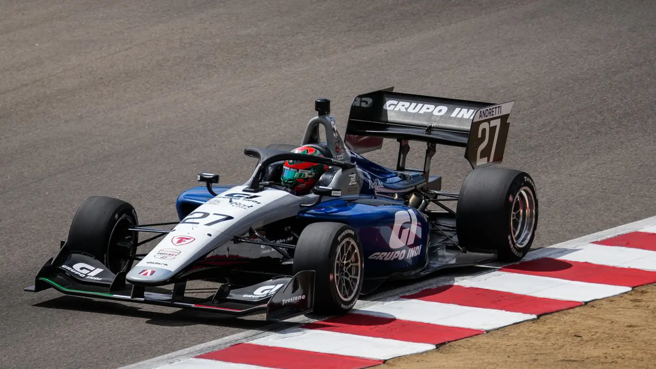 De Alba Jr. rescata valioso Top-10 en fecha doble de la INDY NXT