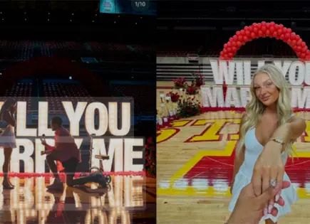 Tyrese Haliburton pide matrimonio a su novia en la duela de la NBA