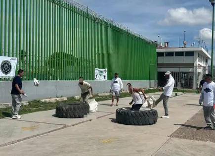 Realizan Exatlón Penitenciario en La Pila