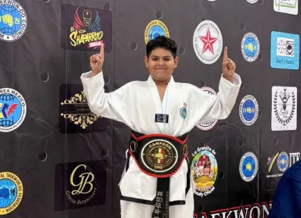 Taekwondoin potosino se instala en Mundial de Buenos Aires