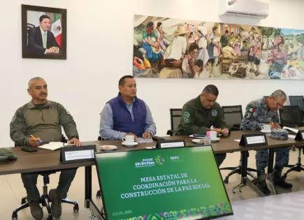 Mesa de Seguridad se centra en operativo para la Fenapo 2025