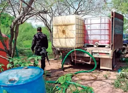 Con grupo especializado se incrementó decomiso de huachicol: SSPC