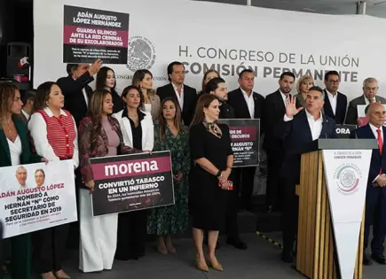 Denuncia el PRI a AMLO y compañía