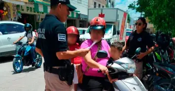 Campaña para reducir los accidentes de motociclistas