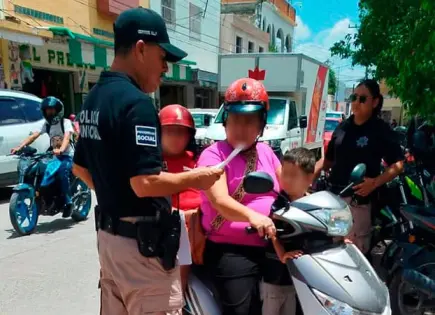 Campaña para reducir los accidentes de motociclistas