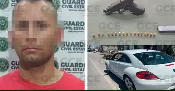 Capturan a pistolero en Tierra Blanca