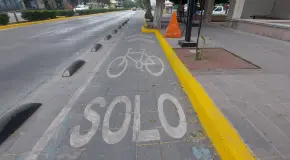 Más de mil 500 usan a diario ciclovía de Carranza