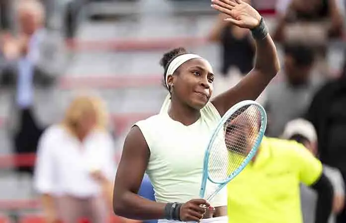 Gauff avanza en Montreral