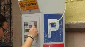 Sin funcionar, cerca de 10 parquímetros