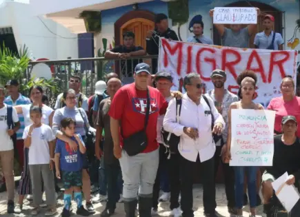 Caravana migrante saldrá de Tapachula ante presunta corrupción en trámites de refugio y visas