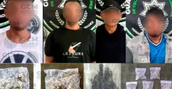 Con "mota", arrestan a viciosos en Soledad
